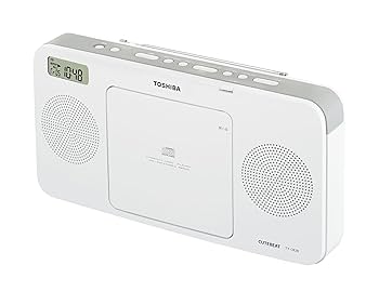 TOSHIBA CDラジオ(クロック付) CUTEBEAT ホワイト TY-CDR7(W) 2mvetro Amazon.co.jp: TOSHIBA CDラジオ(クロック付) CUTEBEAT ホワイト